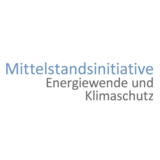 Das Bild zeigt den Titel "Mittelstandsinitiative" mit den Untertiteln "Energiewende und Klimaschutz" in klarer Schrift.
