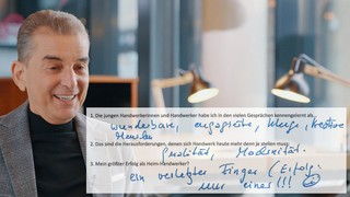 Vielen Dank an Michel Friedman für die spannenden Interviews. Foto HWK