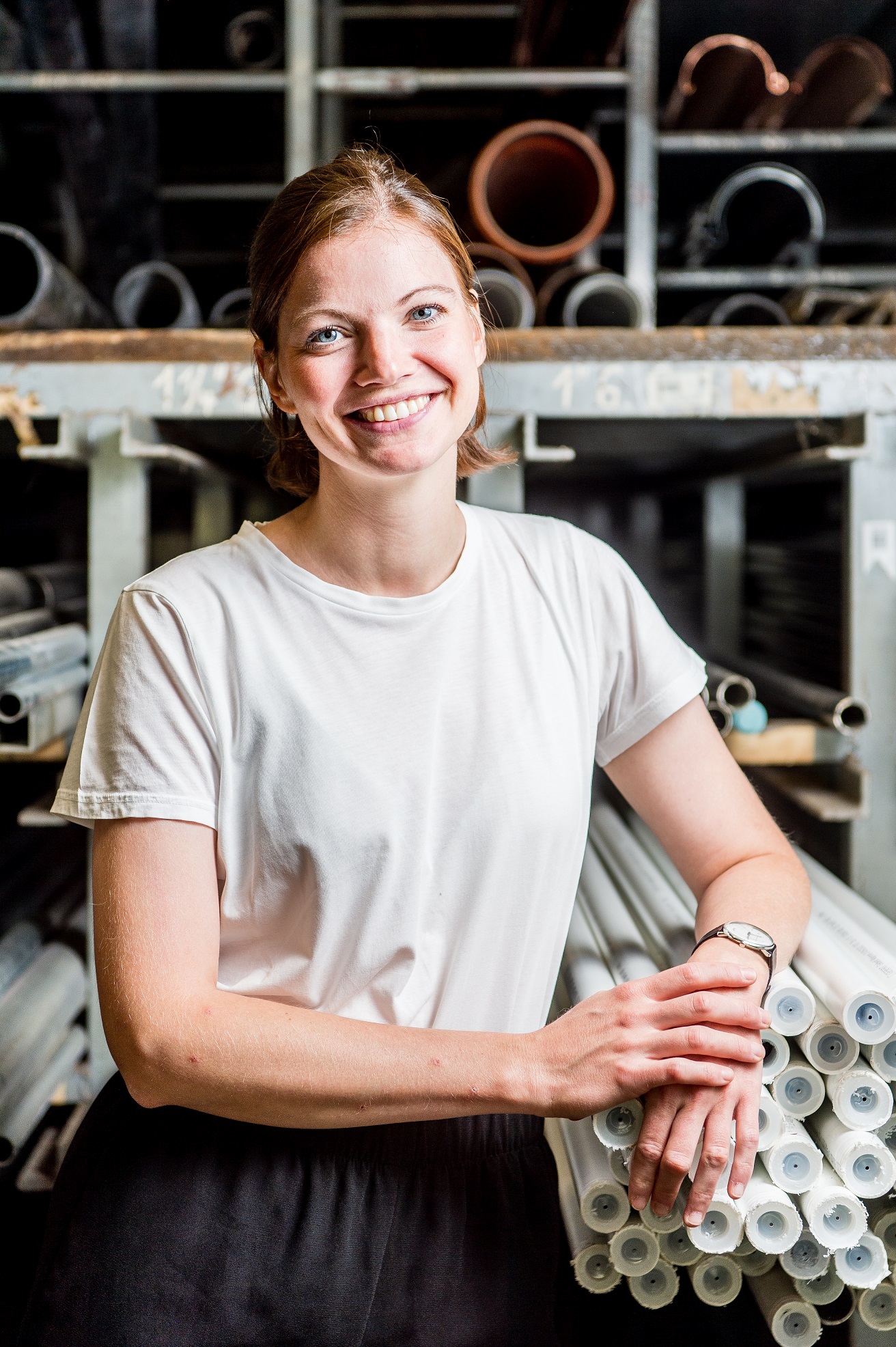 Viktoria Krastel hat den Hessischen Gründerpreis in der Kategorie „Zukunftsfähige Nachfolge“ gewonnen. Sie führt gemeinsam mit ihrem Vater den Familienbetrieb Ernst Krastel GmbH in Mörlenbach. Foto: privat